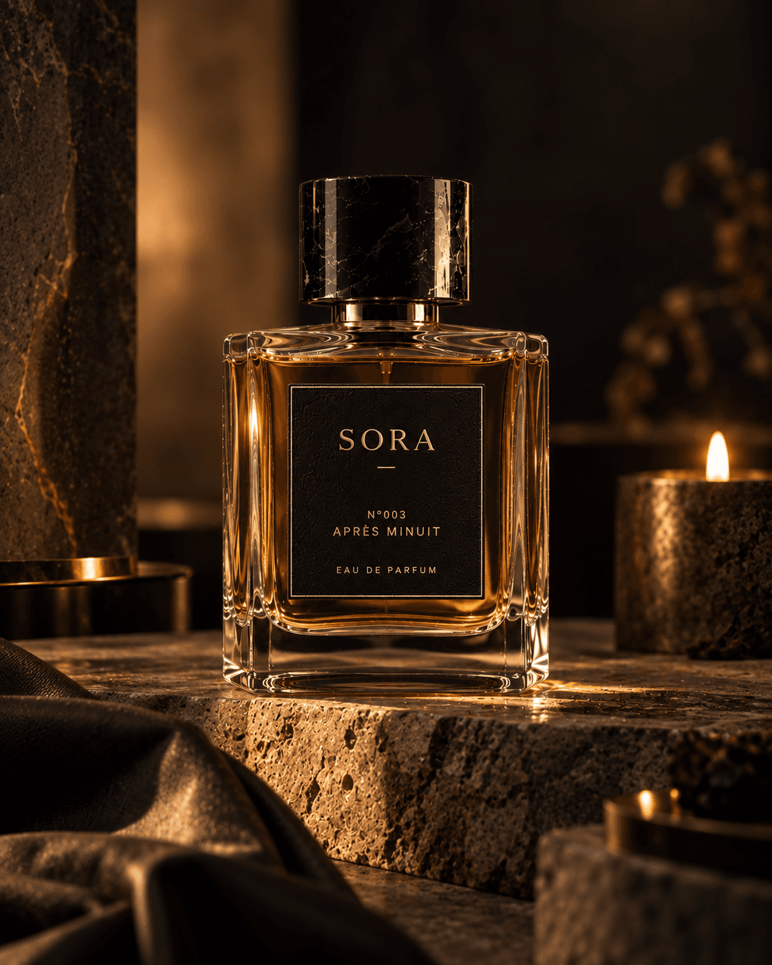 SORA N°003 APRÈS MINUIT EXTRAIT DE PARFUM flacon