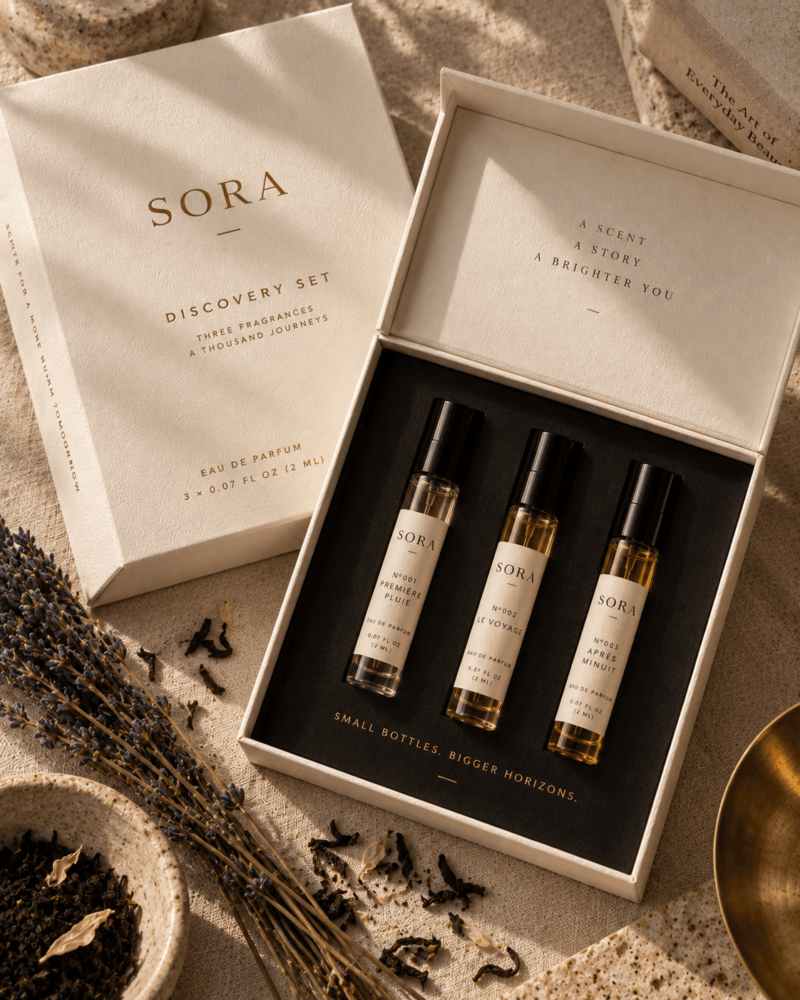 SORA Discovery Set 3 × 0.07 FL OZ